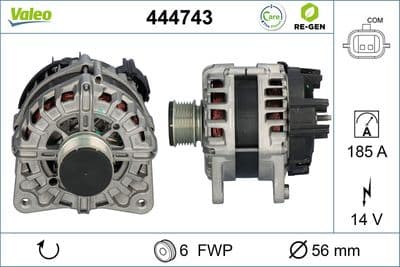 Alternador VALEO 444743