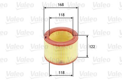 Filtro de aire VALEO 585600