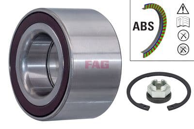 Juego de balero de rueda Schaeffler FAG 713 6506 40