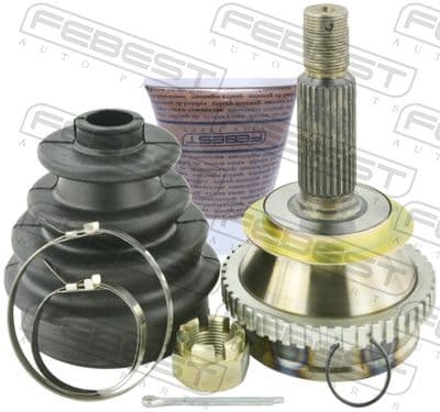 Juego de articulación, eje de transmisión FEBEST 1210-011A47