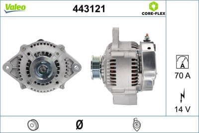 Alternador VALEO 443121