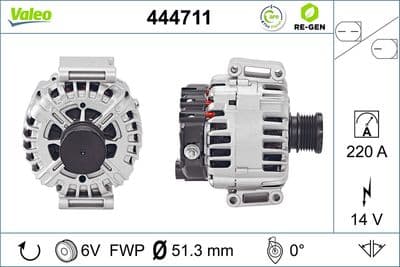 Alternador VALEO 444711