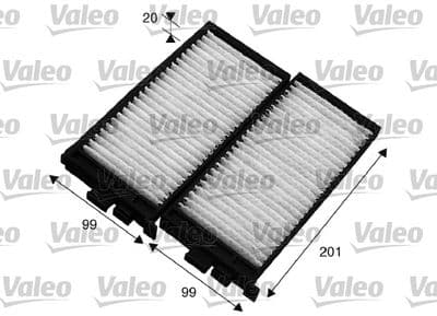 Filtro, aire del interior VALEO 715566