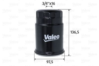 Filtro combustible VALEO 587758