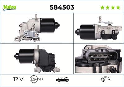 Motor del limpiaparabrisas VALEO 584503