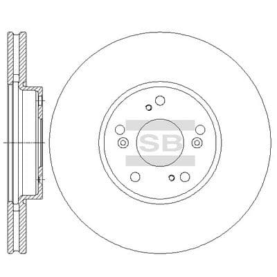 Disco de freno Hi-Q SD4121