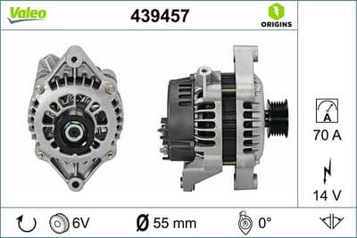 Alternador VALEO 439457