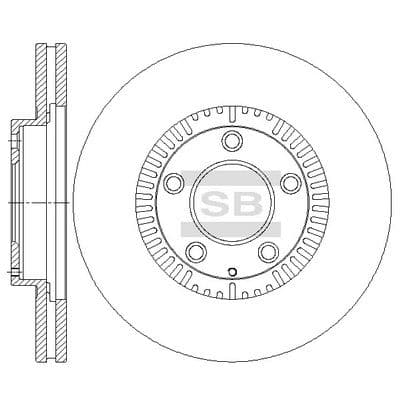 Disco de freno Hi-Q SD4438