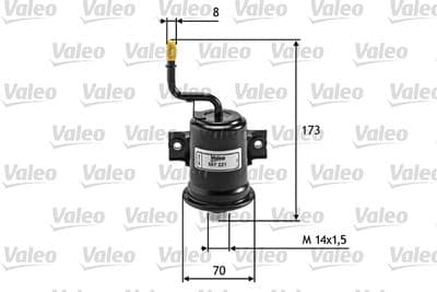 Filtro combustible VALEO 587221