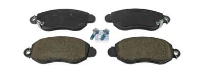 Juego de balatas de freno DT Spare Parts 13.93104