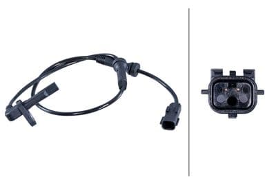 Sensor, revoluciones de la rueda HELLA 6PU 358 417-891