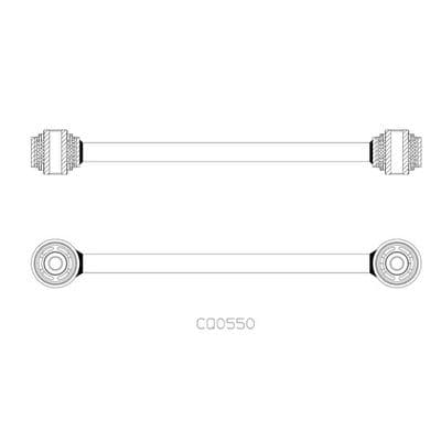Brazo oscilante, suspensión de ruedas CTR CQ0550