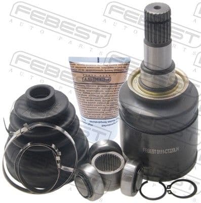 Juego de articulación, eje de transmisión FEBEST 0111-CT220LH