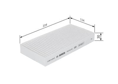 Filtro, aire del interior BOSCH 1 987 432 184