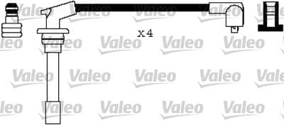 Juego de cables de encendido VALEO 346654
