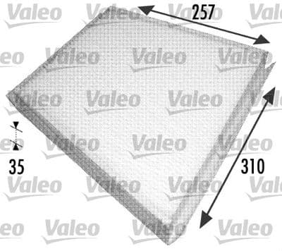 Filtro, aire del interior VALEO 698702