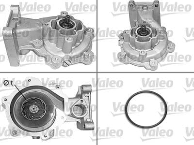 Bomba de agua, refrigeración del motor VALEO 506693