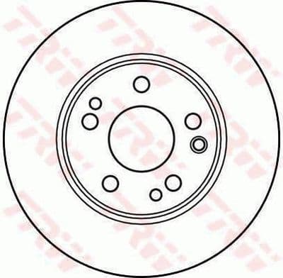 Disco de freno TRW DF2608