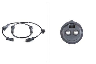 Sensor, revoluciones de la rueda HELLA 6PU 012 806-221