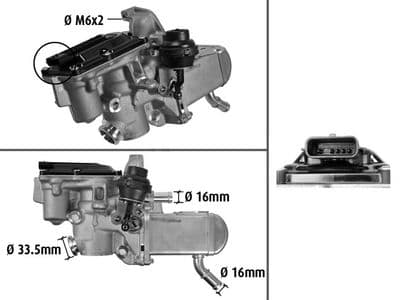 Módulo EGR VALEO 700433