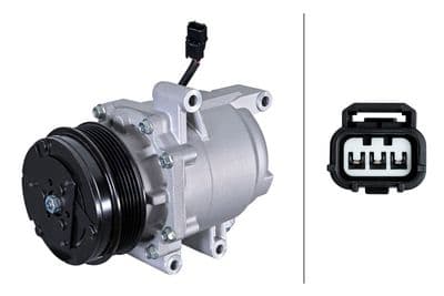 Compresor, aire acondicionado HELLA 8FK 366 202-311
