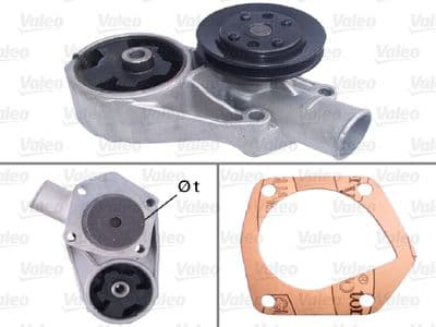 Bomba de agua, refrigeración del motor VALEO 506634