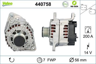 Alternador VALEO 440758
