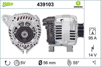 Alternador VALEO 439103