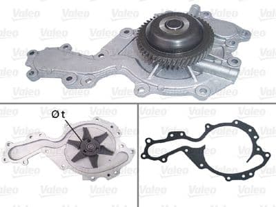 Bomba de agua, refrigeración del motor VALEO 506728