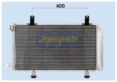 Condensador, aire acondicionado JAPANPARTS CND042075