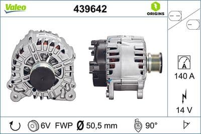 Alternador VALEO 439642