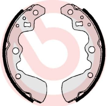 Juego de zapatas de frenos BREMBO S 79 501