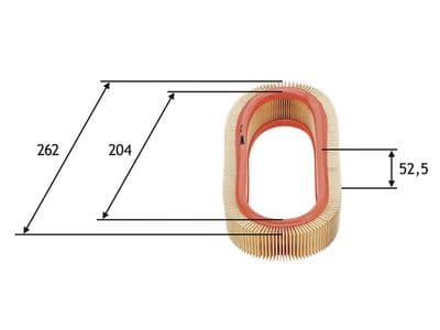 Filtro de aire VALEO 585641