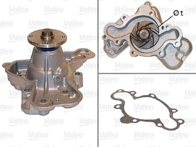 Bomba de agua, refrigeración del motor VALEO 506611