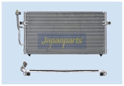 Condensador, aire acondicionado JAPANPARTS CND163007