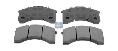 Juego de balatas de freno DT Spare Parts 7.92602
