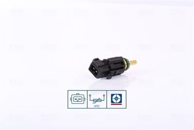 Sensor, temperatura del refrigerante NISSENS 207010