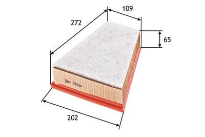 Filtro de aire VALEO 585054