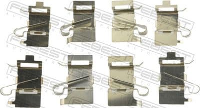 Juego de accesorios, balatas de frenos FEBEST 0103-GSV70F