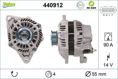 Alternador VALEO 440912