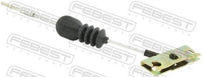 Cable de accionamiento, freno de estacionamiento FEBEST 04100-KB4TF