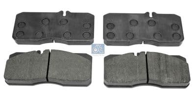 Juego de balatas de freno DT Spare Parts 3.96407