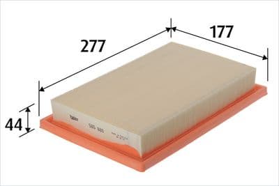 Filtro de aire VALEO 585880