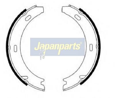 Juego de zapatas de frenos JAPANPARTS GF-0501AF