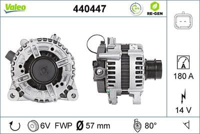Alternador VALEO 440447