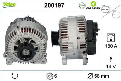 Alternador VALEO 200197