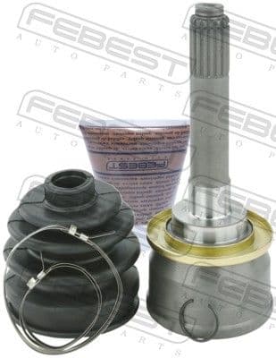 Juego de articulación, eje de transmisión FEBEST 0610-007