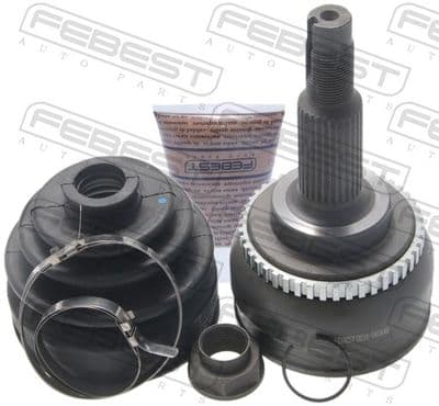 Juego de articulación, eje de transmisión FEBEST 0210-040A46