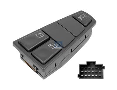 Interruptor, elevador de ventanas DT Spare Parts 2.25343
