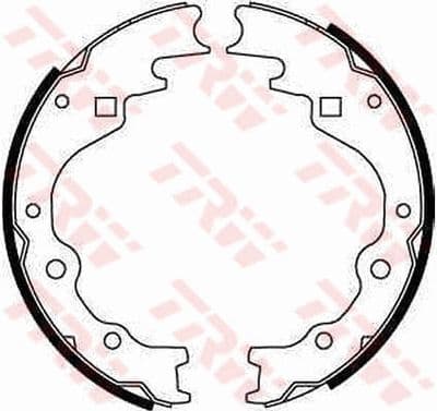 Juego de zapatas de frenos TRW GS8523